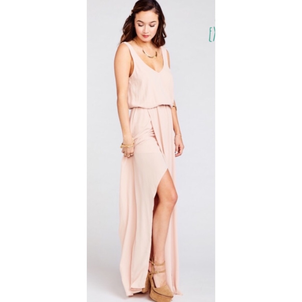 *Show Me Your MuMu* XS Blush bridesmaid dress